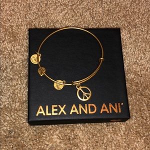 Gold Alex and Ani Bracelet